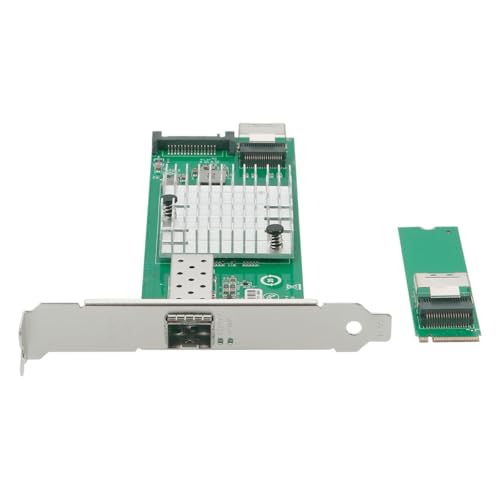 Image of M.2 M-Key Single SFP+ Port 10G Ethernet LAN Adapter with 50cm Cable, with Intel 82599EN Controller