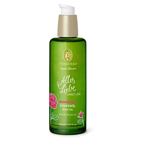 PRIMAVERA Alles Liebe Körperöl 100 ml - Naturkosmetik - Rose Cover