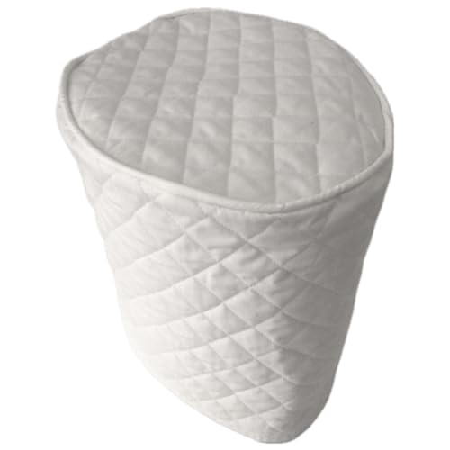 Simple Home Inspirations Quilted Cover Compatible with K Coffee Brewing System (K Compact, White)