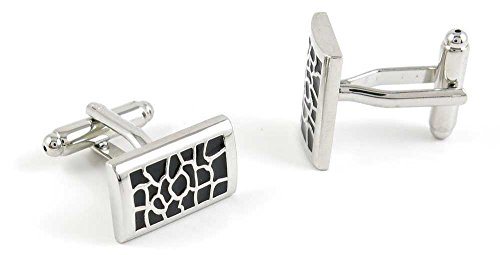 Par de Mancuernas para Hombre con Textura de Esmalte