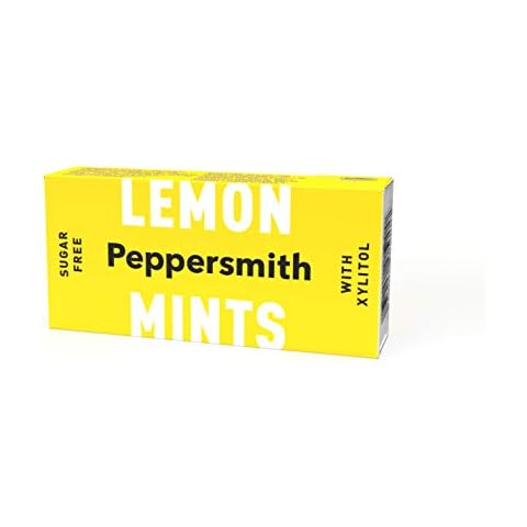 Peppersmith | Sicilian Lemon Peppermints | 1 x 15g Cover