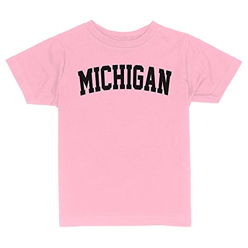 Michigan College Style Toddler Kids T-Shirt
