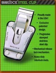 Rugged Quad-Lock Belt Clip