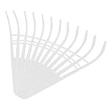 Râteau à feuilles pour jardin : pour nettoyer les feuilles de votre jardin, ce râteau est un outil pratique. facile à installer, il s'agit d'un petit râteau en plastique