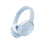 Bose QuietComfort Headphones - Wireless Bluetooth Headphones, Active Over Ear Noise Cancelling and Mic, USB-C Charging, Deep Bass, Up to 24 Hours of Playtime, Ice Blue - Limited Edition Color