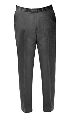Pantalones de escuela elásticos para niños que buscan comodidad plus 3