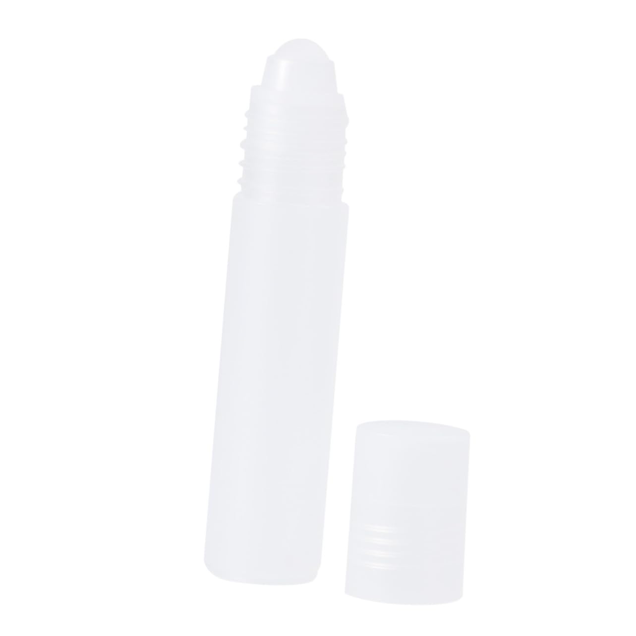 Mikinona 10 Bottiglie Vuote da 10Ml Roll-On in Acciaio, Contenitori Portatili in PP e PE per Oli Essenziali, Antigoccia, per Viaggi e Impiego Domestico