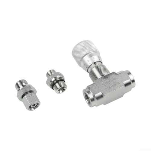 Válvula de acelerador 08L de acero al carbono robusto para alta presión neumática STB-G3/8 2