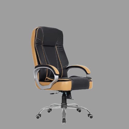 STMMZ Study Room Chair High Back Leatherette Office Desk Rolling Chair