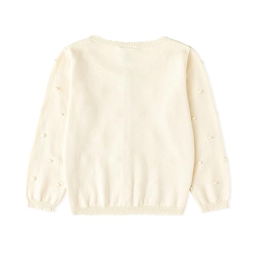 Image of Curipeer Toddler Girl Sweater Cardigans, Long Sleeve Coat, 18M-9Y | Soft Warm Fabric, Spring and Fall Casual Wear, Little and Baby Girl