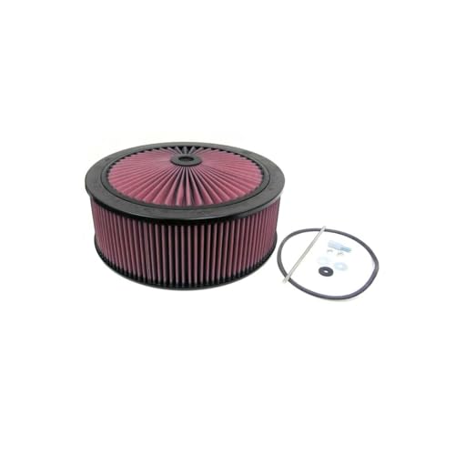 Image of K&N X-Stream Top Air Filter: High Performance, Premium, Washable, Replacement Engine Filter: Shape: Round, 66-3090