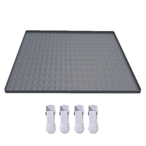 Tapis hygiénique en silicone avec clip d'ancrage pour chiot et chien