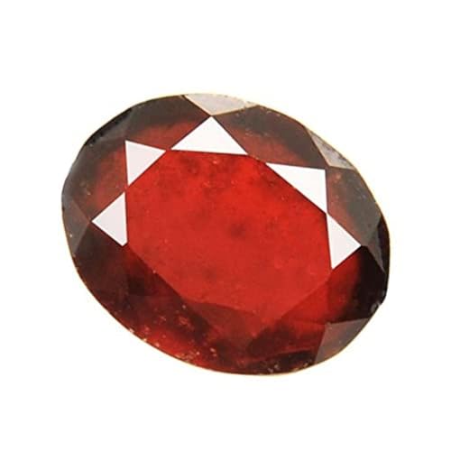Grenat hessonite de 7 Ratti pour l'astrologie védique et l'équilibre de Rahu