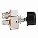 Homairate Universal Blower Switch, 3 - Speed Air Conditioning Volume Control Rotating with Plastic Knob, Ideal Replacement or Repair for Your 12V 25 Amp Car