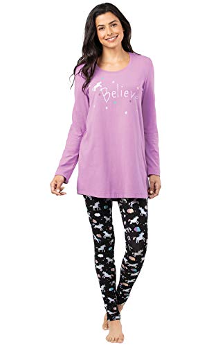Addison Meadow Unicorn Pajamas for Women - Cute Pajamas for Women, L, 12-14