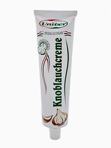 Univer Crema de ajo, tubo de 160 g, picante y versátil