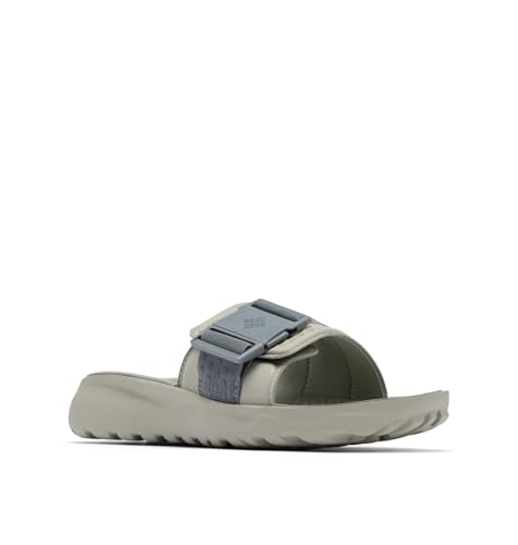 Columbia Women's Peakfreak Roam Slide, Sports and Outdoor Sandals, Grey Green/Ti Grey Steel, 9