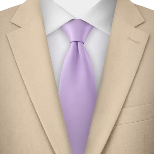 Image of Jacob Alexander Men's Extra Long Solid Color Tie