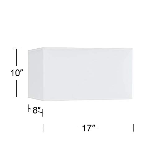 Giclee Rectangular Print Lamp Shade Organic Nest Brown Gray Large 17" Wide X 17" Deep X 10" High Spider With Replacement Harp And Finial Fitting - Giclee Glow #TOP4