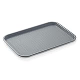 WAS 9520 414 Serie 9520 Polypropylen Tablett, 41.4 cm x 30.4 cm, Hellgrau