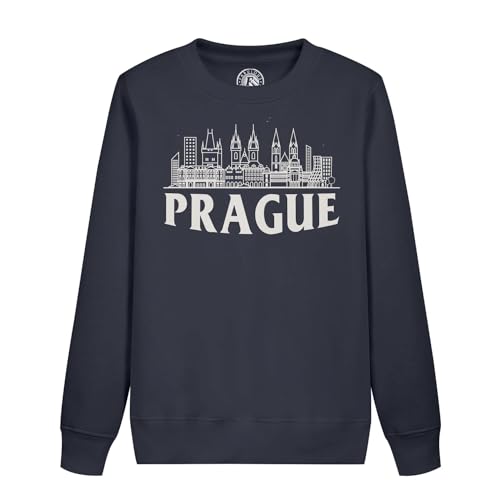 Sweatshirt enfant Prague vetement voyage architecture tcheque