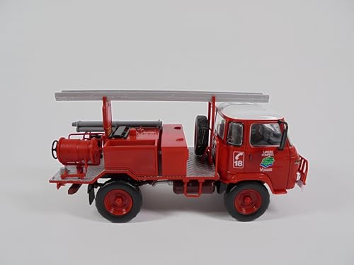 Camión de Bomberos 1:43 OPO 10 Metal Coleccionable miniatura 4