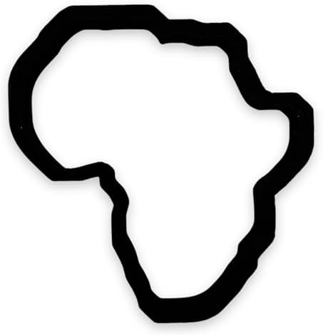 Africa Cookie Cutter with Easy Push Design (4 inch) image 5