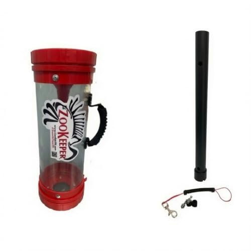 ZooKeeper - Lionfish Package with 20 Spear Holder with ZooK Strap (Red)