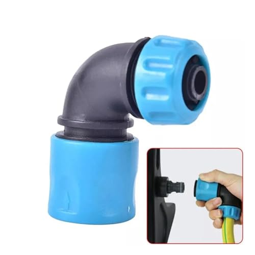 Accesorios tubería plástico de 1/2 pulgada para reparar tomas de riego, conector de 5 unidades 7