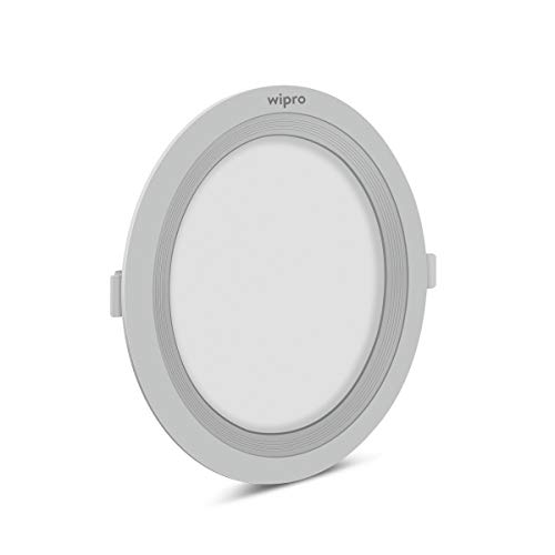 Image of Wipro D712030 Garnet 20-Watt Wave Slim Panel Light (Warm White, Yellow, Round)