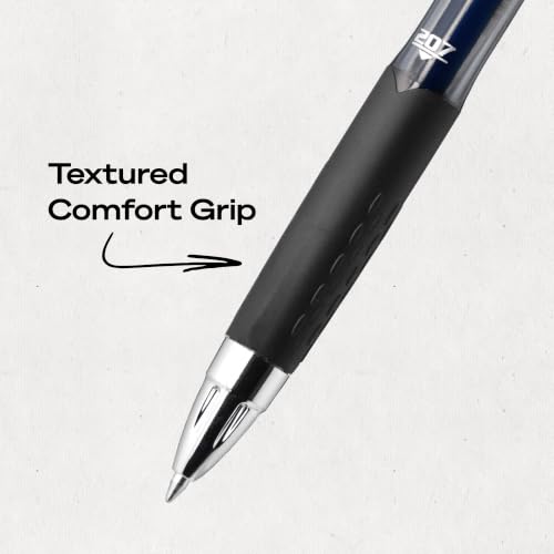 Image of uni-ball 207 Retractable Gel Pens Medium Point, 0.7mm, Blue, 12 Pack