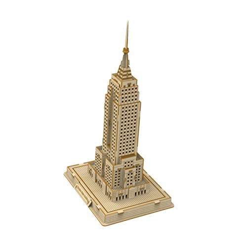 Puzzle 3D en bois New York pour une soirée créative en famille