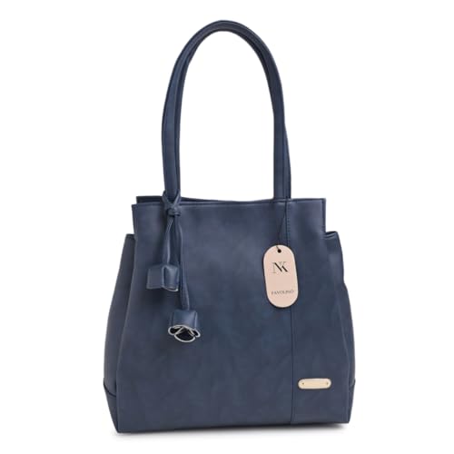 FAVOLINO Womens Stylish Handbag with Detachable Strap Ladies Purse (Blue) (B0DF2LSQH1) Amazon Price History, Amazon Price Tracker