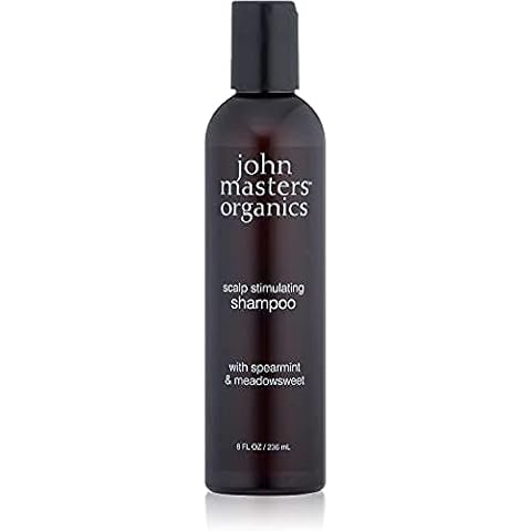 John Masters Organic Scalp Stimulating Shampoo With Spearmint & Meadowsweet | Detoxify, Purify, Hair Growth, Scalp Care, Removes Buildup. 8 FL OZ /236 ml (Pack of 1) Cover