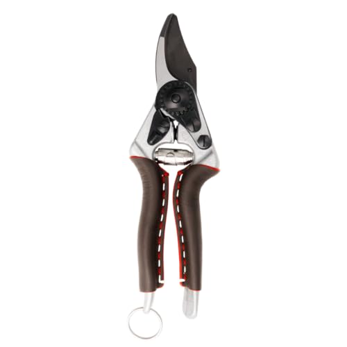 FELCO 6 Elite Sécateur ergonomique compact pour droitier main moyenne, poignées en cuir souple,...