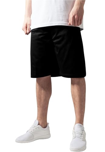 Urban Classics Homme Bball Mesh Short de sport, Noir (Black), M EU