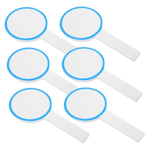 Juego de 6 pizarras blancas borrables para puntaje miniatura 6