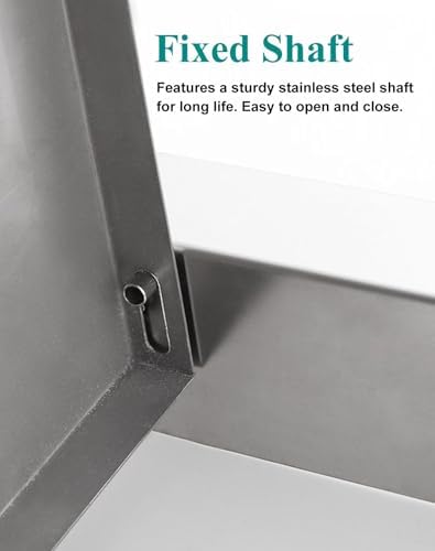 Stainless Steel Access Panel - Universal Outdoor Kitchen BBQ Island Door, Plumbing Access Hatch with Durable Metal Push Latch, 700x700mm - Weatherproof & Secure Access Solution