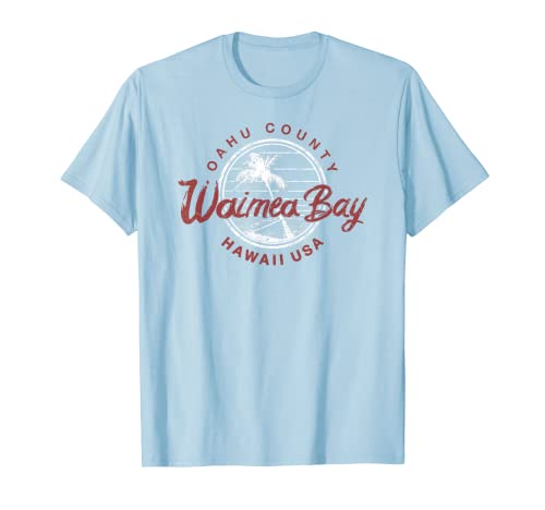 Waimea Bay Hawaii North Shore Hawaii Camiseta