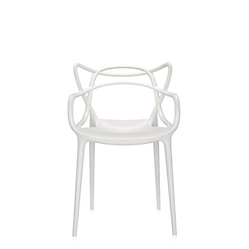 Preisvergleich Produktbild Kartell Set 2 Masters weisser Armstühl