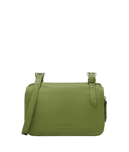 Liebeskind Berlin Damen-Umhängetasche „Mareike“ I Crossbody Bag aus Leder mit verstellbaren Schulterriemen I Schultertasche, großzügige Fächer mit Reißverschluss I Shoulder Bag