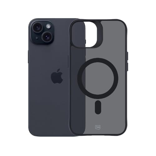 3MK Étui Noir Smoke Magcase pour iPhone 15 Plus