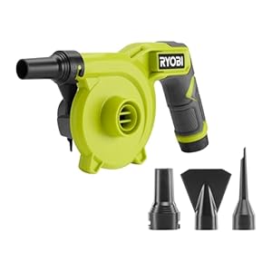 RYOBI 4 V USB Akku-Gebläse RVI4-0, Luftgeschwindigkeit 200 L/Min., ohne Akku und Ladegerät