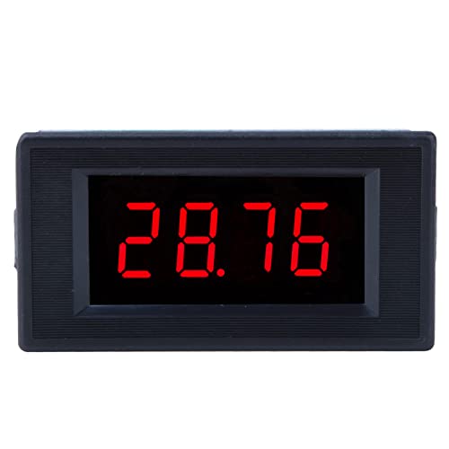 Image of Mini Digital DC Voltmeter, 79x43x24 mm 4 Digit Voltage Tester Meter with Red LED Display Panel for Measure Various Battery Voltages(DC 500mV /1V /2V)