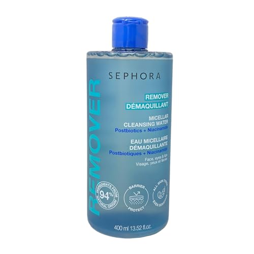 SEPHORA Colección Micelar Cleansing Water With Postbiotic + Niacinamide - 400 ml / 13.52 fl oz