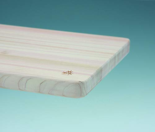 Tabla de cortar de madera Hinoki japonesa, grande miniatura 2