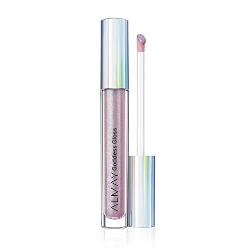 Lip Gloss By Almay, Non-Sticky Lip Makeup, Holographic Glitter Finish, Hypoallergenic, 300 Mystic, 0.9 Oz #TOP15