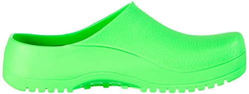 Image of Birkenstock Women's Super-Birki Clogs, Green Neon Green, 7 UK