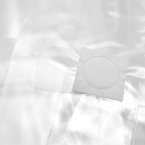 Set di 50 sacchetti trasparenti per funghi, resistenti alle alte temperature e traspiranti per una coltivazione efficiente