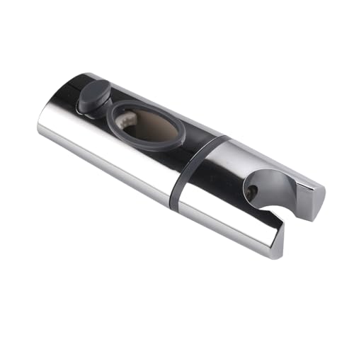 Componente scorrevole per saliscendi, Supporto per asta doccia per doccetta, Forma ovale 18x30 cm